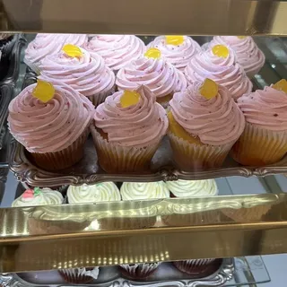 Lemon Raspberry Cupcake