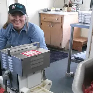 a man working in a kitchen