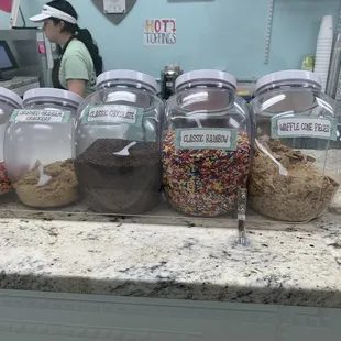 Toppings!