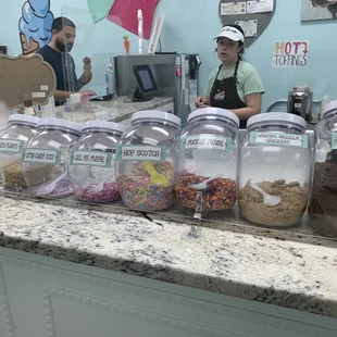 Toppings!