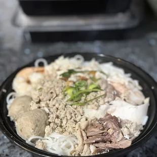 Vermicelli Combination Noodle Soup