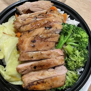 Chicken teriyaki bowl