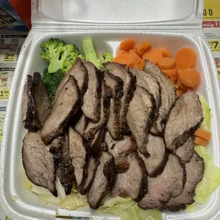 They do not skimp on the steak!
