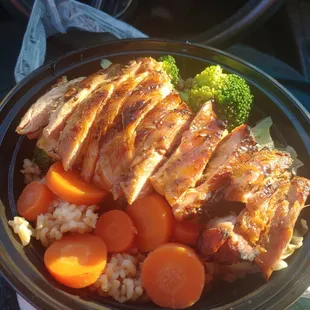 #1 with brown rice