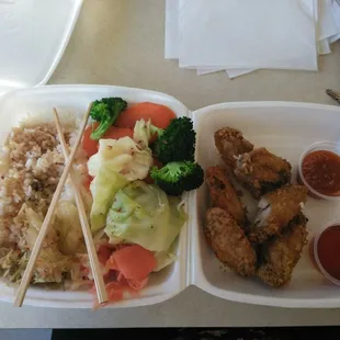 Teriyaki chicken wings