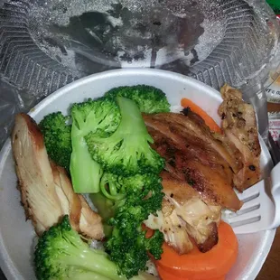 Dinner :) teriyaki chicken bowl