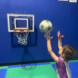 Shooting hoops