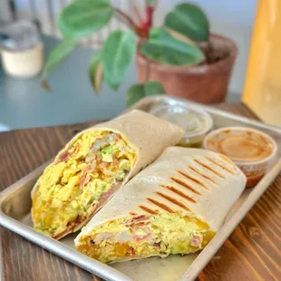 Surfside breakfast Burrito