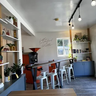 a view of a coffee shop