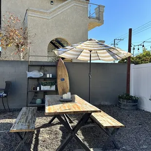 Patio seating