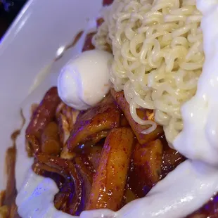 Spicy Yup Dduk Bowl