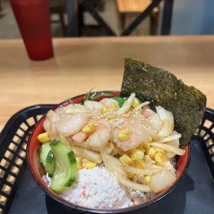 Shrimp and scallop bowl