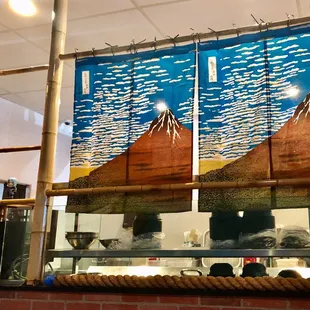  a view of the mountains