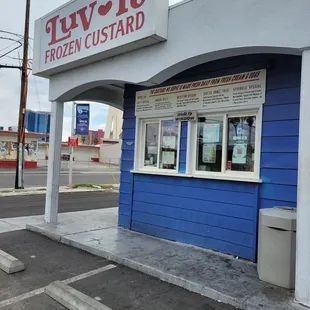Front of the shop