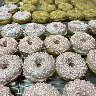 a variety of doughnuts