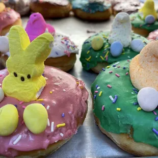 Easter donuts
