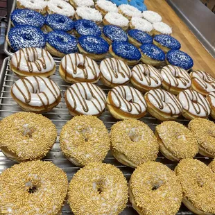 a variety of doughnuts