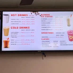 Menu 3, as of 02/14/24