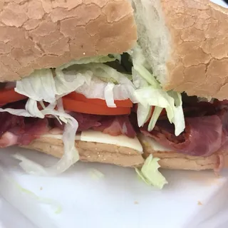 Hot Pastrami Sandwich