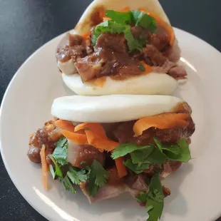 Crispy Pork Belly Sticky Bun