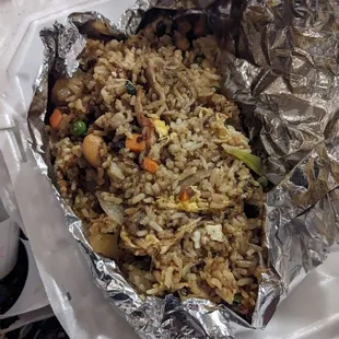 Pineapple fried rice