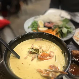 S1. Phuket Style Crab Curry Kanomjean