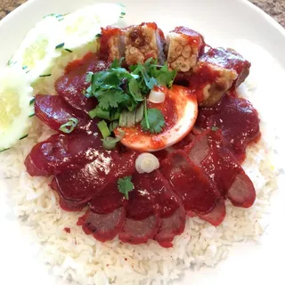 S13. BBQ Pork over Rice