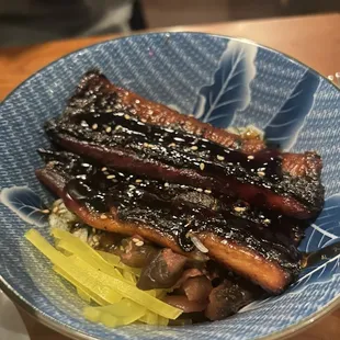 BBQ eel rice delight. Amazing!