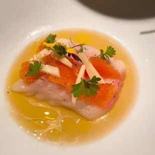 special of the night: Hawaii Kampachi