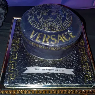 Versace cake