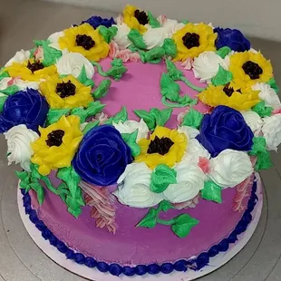 Floral cake