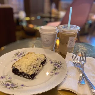 Chocolate coffee cake