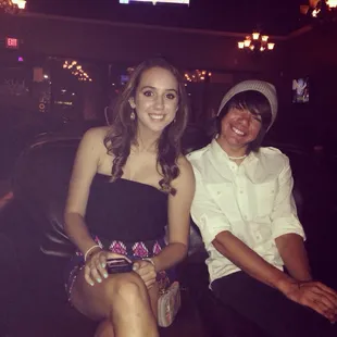 First time at Lux! Super comfy couches and an awesome time.