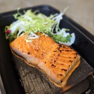 Faroe Island Cedar Planked Salmon