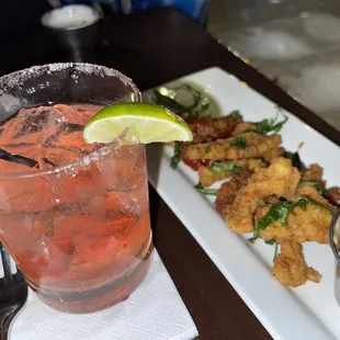 Calamari &amp; margarita