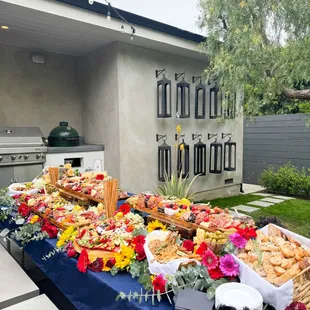 40th birthday party celebration catering