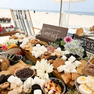 summer s'mores station