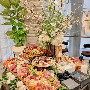 Grand opening catering at the Innovations USA's beautiful showroom at Pacific Design Center on Melrose