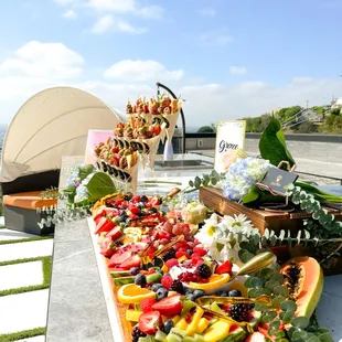 Summer is around the corner with our fruit grazing tables!
