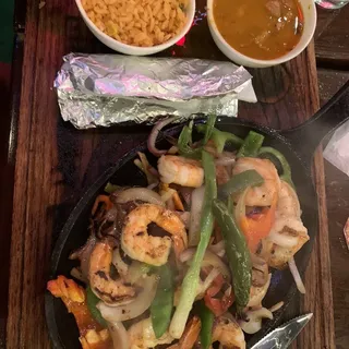 Shrimp Fajitas