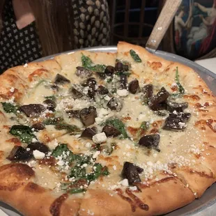 Mushroom Pizza