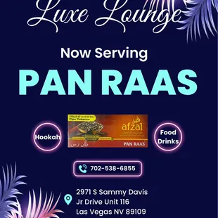 Now serving pan flavor