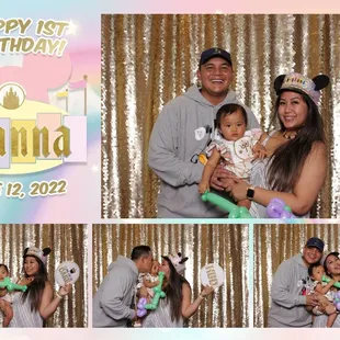 Our customized template by Hazel was too cute and perfectly matched our pastel Disneyland theme.