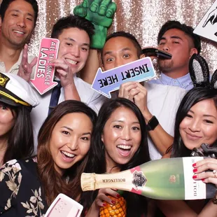 We use the #1 best photobooth so that you'll always get the best photo quality available!