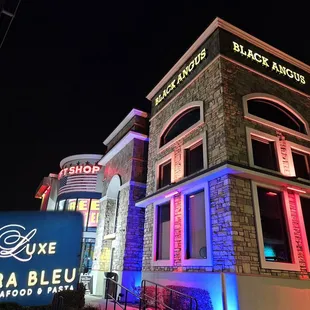 Luxe Terra Bleu Steak Seafood &amp; Pasta.