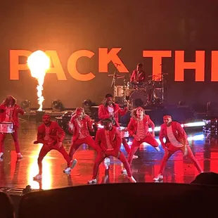 Part of the AGT show. Those guys and gals were great performers just great.