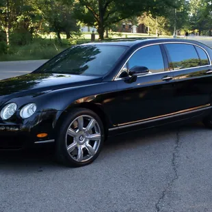 The Bentley is perfectly luxurious in every environment.  Luxury By DB is the only car service in Indianapolis with a Bentley in the fleet.