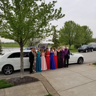The Mercedes E-Class Stretch Limo will insure you're in the hottest ride at your prom.