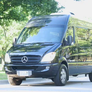 Across town or across country, the Mercedes Sprinter Executive Shuttle is perfect when you need to move up to 11 people in style and luxury.