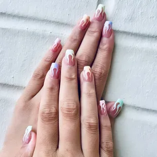 pastel gel-x fire design